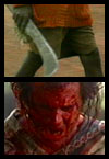 montage representing violence